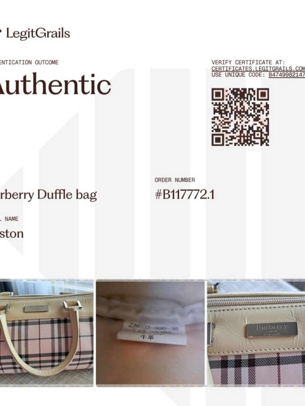 Authentic Vintage Burberry Pink Candy Nova Check Barrel Bag(also ref Boston Bag)